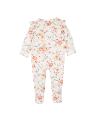 EMMY ORGANIC LS ZIPSUIT