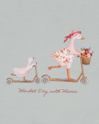 EMMY DUCKS ON SCOOTER LS TEE