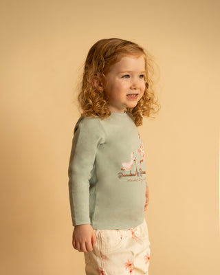 EMMY DUCKS ON SCOOTER LS TEE