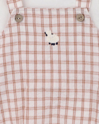 CLAYTON CHECK BODYSUIT 2 PIECE SET