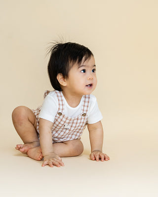 CLAYTON CHECK BODYSUIT 2 PIECE SET