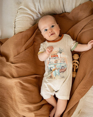 IVAN CAMP SCENE SS ROMPER