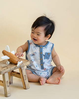 HARLAN AEROPLANE ROMPER