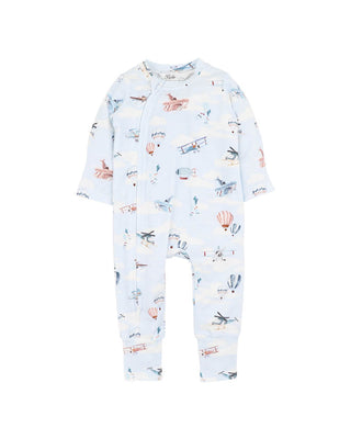 HARLAN PRINT LS ZIPSUIT