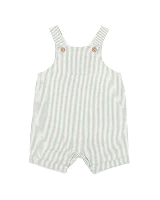 ROMAN GREEN STRIPE OVERALLS