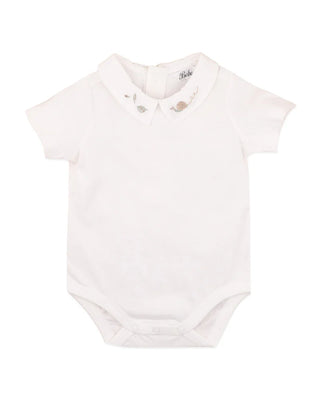 EVAN EMB. COLLARED BODYSUIT