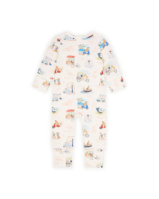 ALEXI ORGANIC LS ZIPSUIT