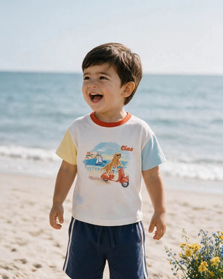 ALEXI VESPA TEE 3-5Y
