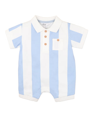 MAX STRIPE RUGBY ROMPER