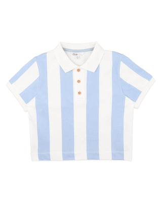 MAX STRIPE RUGBY POLO
