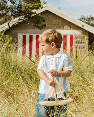 MAX STRIPE RUGBY POLO