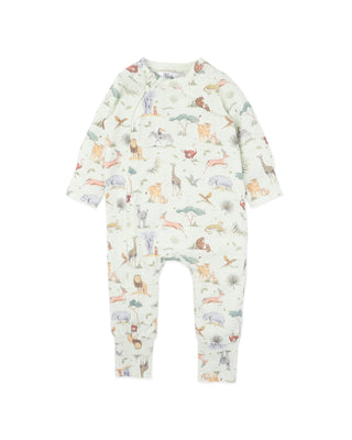 SWAY ORGANIC LS ZIPSUIT