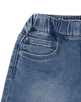 PULL ON DENIM SHORTS 3-5Y