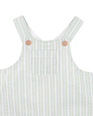 EVAN GREEN STRIPE OVERALLS