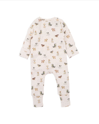 OTTO ORGANIC LS ZIPSUIT