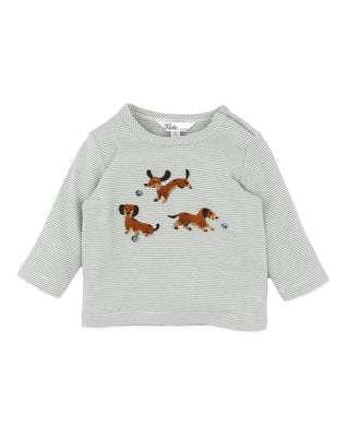 OTTO DOGS ORGANIC LS TEE
