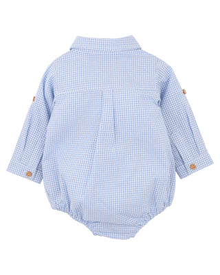 JAKE CHECK SHIRT BODYSUIT
