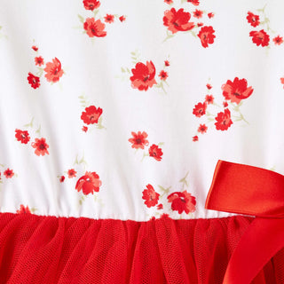 Alyssa Floral S/S Tutu Romper