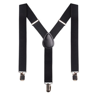 Bradley Boys Suspenders - Black