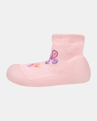 Organic Hybrid Walking Socks Jacquard - Butterfly Bliss