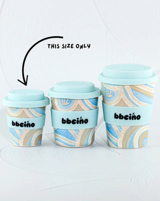 Reusable Babycino Bamboo Cup - Coast (120ml)