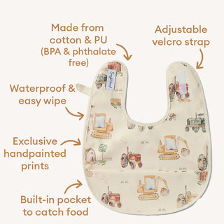 Digger | Snuggle Bib