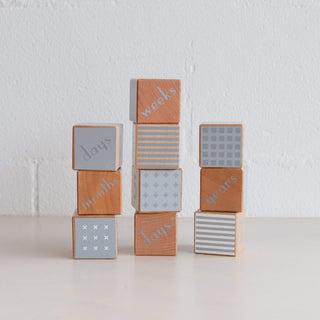 Wooden Milestone Blocks