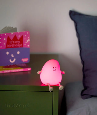 Blobby Bedtime Lamp - Taupe