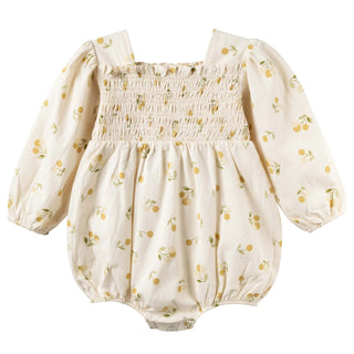 Golden Cherry Romper