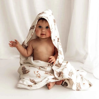 Koala | Organic Hooded Baby Towel
