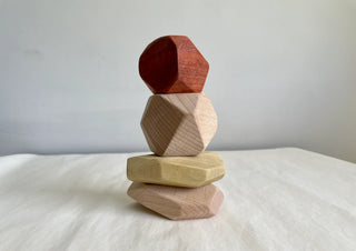 Wooden Stacking Stones