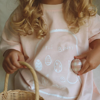 Easter Slouch Tee - Petal