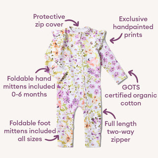Isla | Convertible Romper With Frill