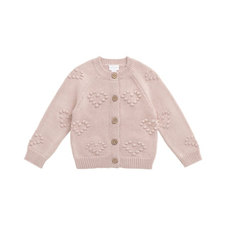 Gracie Cardigan - Shell Pink