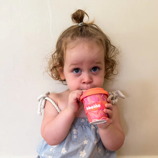 Reusable Babycino Bamboo Cup - Mum and Bub (120ml)