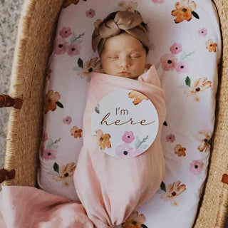 Musk Pink I Organic Muslin Wrap