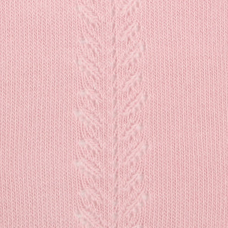 OPEN WORK TIGHTS - DUSKY PINK