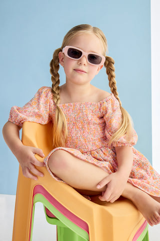 Florentina Shirred Dress