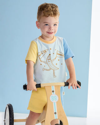 Two Tone Terry T-shirt