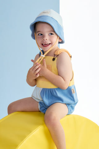 Two Tone Terry Sun Hat