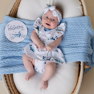 Ocean & Indigo | Reversible Milestone Cards