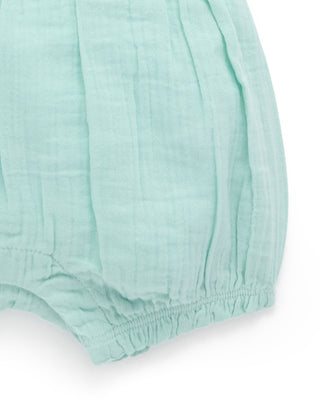 EMBROIDERED OVERALL SET