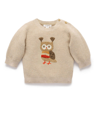 MAGICAL FOREST JUMPER - OATMEAL MELANGE