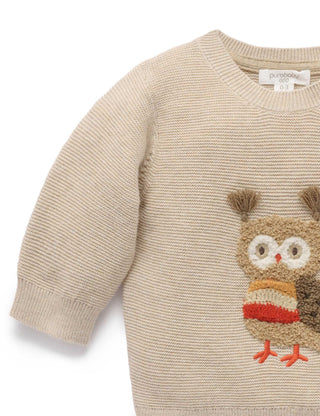 MAGICAL FOREST JUMPER - OATMEAL MELANGE