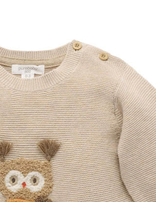 MAGICAL FOREST JUMPER - OATMEAL MELANGE