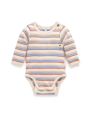 STRIPED BODYSUIT