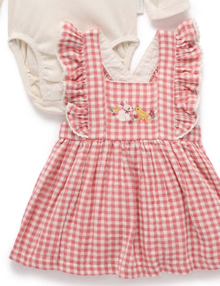 GINGHAM PINNIE SET