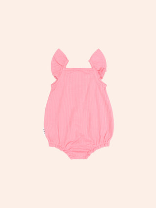 CHERRY EMB PLAYSUIT