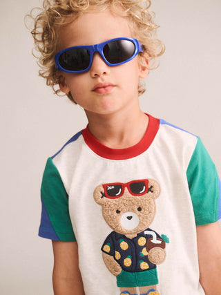 TROPICAL HUX SPLICED TEE