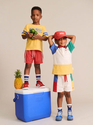 COLOUR BLOCK SHORT